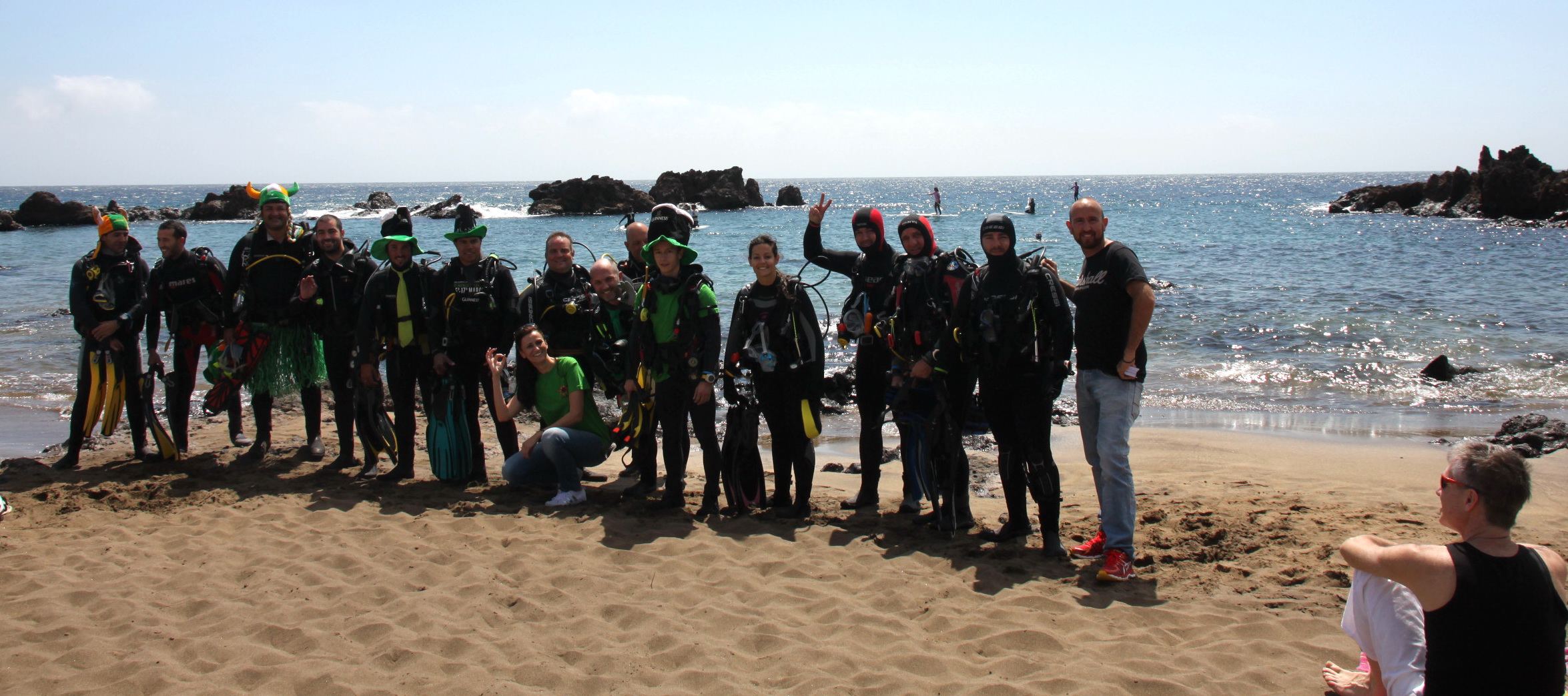 St. Patrick's Day in Lanzarote - Diving 