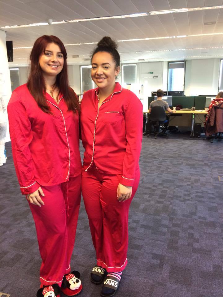 Ladies in pink