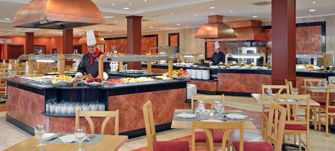 Restaurants at Sol Pelicanos Hotel in Benidorm