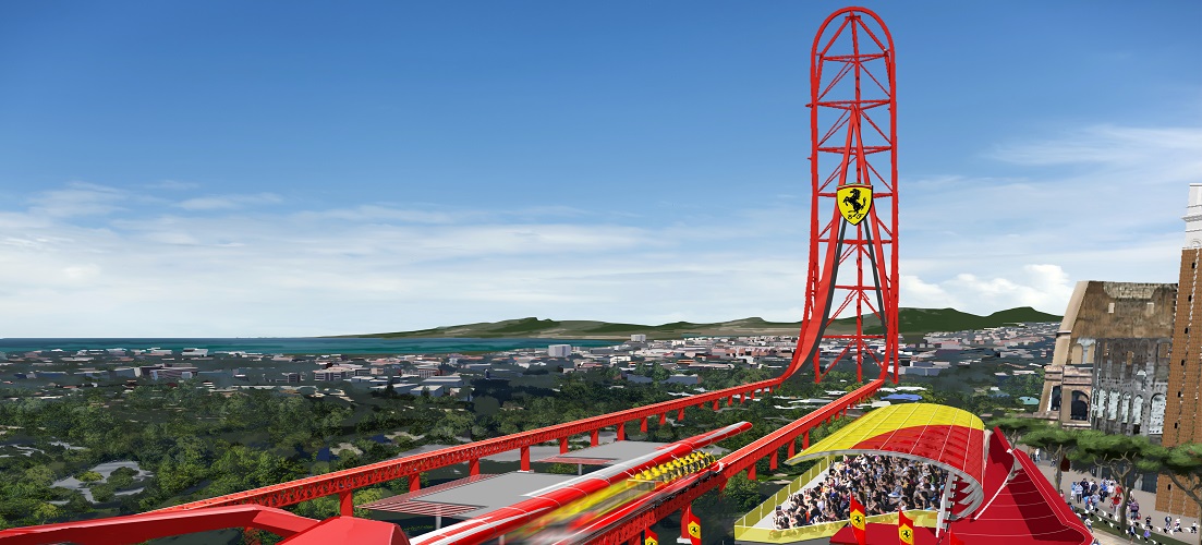 Red Force at Ferrari Land