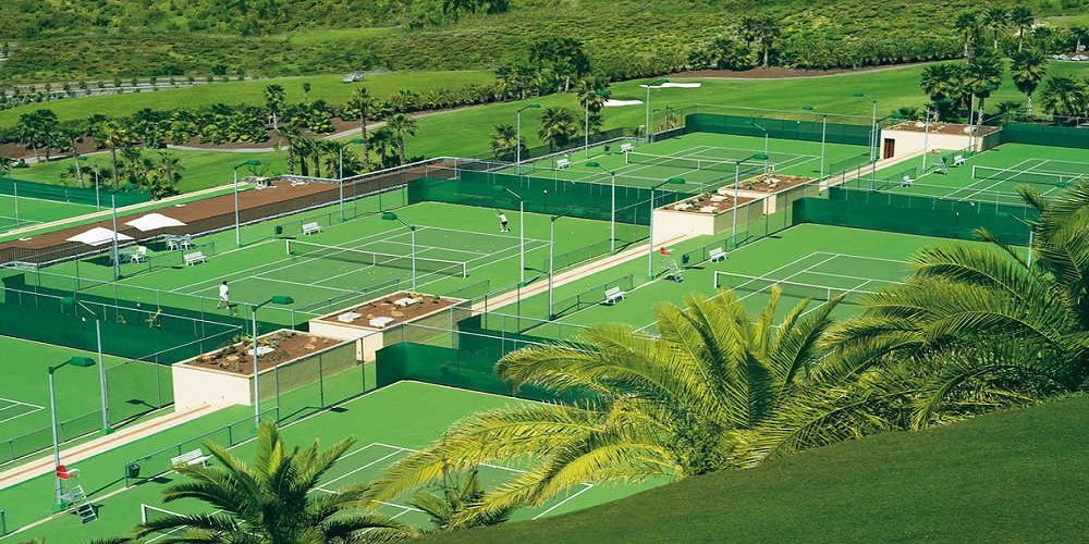 The Ritz Carlton Abama hotels with tennis facilities