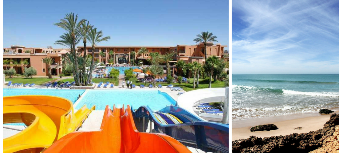 Where's hot in July? Morocco